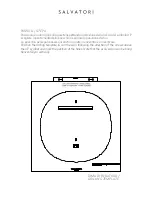 Предварительный просмотр 11 страницы Salvatori ANIMA LED MIRROR Manual