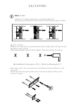 Предварительный просмотр 12 страницы Salvatori ANIMA LED MIRROR Manual