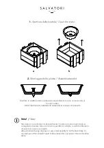 Предварительный просмотр 5 страницы Salvatori BACINELLA Assembly Instruction Manual