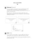 Предварительный просмотр 3 страницы Salvatori Ciane Modular drawer Manual