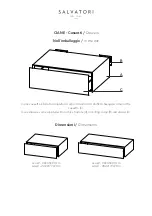 Предварительный просмотр 6 страницы Salvatori Ciane Modular drawer Manual