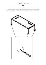 Preview for 13 page of Salvatori DESIGN FOR SOUL DINING TABLE Manual