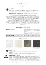 Preview for 7 page of Salvatori NINFA BASIN Quick Start Manual