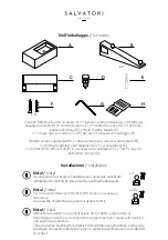 Preview for 5 page of Salvatori STILETTO 90 Assembly Instructions Manual