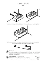 Preview for 11 page of Salvatori STILETTO 90 Assembly Instructions Manual