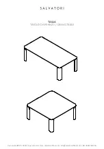 Preview for 1 page of Salvatori Taula Assembly Instructions Manual