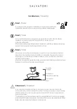 Preview for 6 page of Salvatori Taula Assembly Instructions Manual