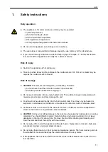 Preview for 11 page of Salvis 882741 Operating Instructions Manual