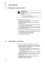 Preview for 14 page of Salvis 883844 Operating Instructions Manual