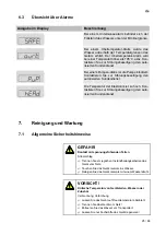 Предварительный просмотр 25 страницы Salvis 883844 Operating Instructions Manual