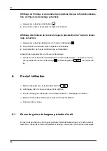 Preview for 88 page of Salvis 953520 Installation And Operating Instruction