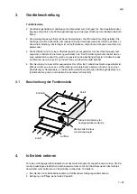 Preview for 7 page of Salvis Compactline 887228 Operating Instructions Manual