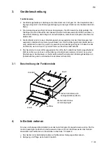 Предварительный просмотр 7 страницы Salvis Compactline NC300100 Operating Instructions Manual