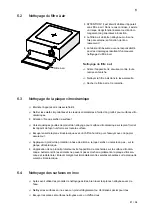 Preview for 41 page of Salvis Compactline NC350100 Operating Instructions Manual