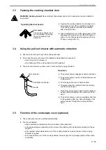 Preview for 9 page of Salvis CucinaEVO 1011QT Operation Instructions Manual