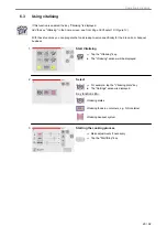 Preview for 29 page of Salvis CucinaEVO 1011QT Operation Instructions Manual