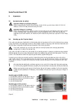 Preview for 9 page of Salvis Fresh & Smart 1100 Operating Instructions Manual