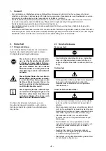 Preview for 4 page of Salvis FS 1/1 P Installation And Operating Instructions Manual