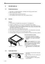 Preview for 6 page of Salvis Master MA602100 Operating Instructions Manual