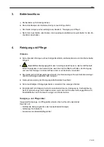 Preview for 7 page of Salvis Master MA602100 Operating Instructions Manual