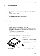 Preview for 13 page of Salvis Master MA602100 Operating Instructions Manual
