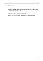 Preview for 17 page of Salvis Master MA602100 Operating Instructions Manual