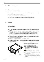 Preview for 20 page of Salvis Master MA602100 Operating Instructions Manual