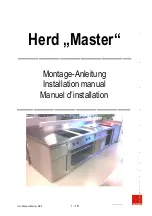 Salvis Master Installation Manual preview