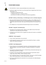 Preview for 6 page of Salvis ProfiLine 2-Flame gas hob Operating Instructions Manual
