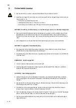 Предварительный просмотр 6 страницы Salvis ProfiLine 2-Flame gas hob Operating Instructions Manual