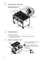 Preview for 8 page of Salvis ProfiLine 2-Flame gas hob Operating Instructions Manual