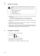 Предварительный просмотр 32 страницы Salvis ProfiLine 2-Flame gas hob Operating Instructions Manual