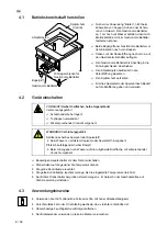 Preview for 8 page of Salvis ProfiLine Griddle plate 600 Operating Instructions Manual