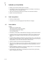 Preview for 14 page of Salvis ProfiLine Griddle plate 600 Operating Instructions Manual