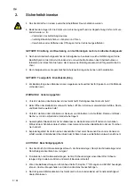 Preview for 6 page of Salvis ProfiLine PLGGH Series Operating Instructions Manual
