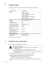 Preview for 14 page of Salvis ProfiLine PLGGH Series Operating Instructions Manual