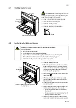 Предварительный просмотр 29 страницы Salvis ProfiLine PLGGH Series Operating Instructions Manual