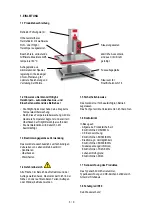 Предварительный просмотр 3 страницы Salvis RH-EM Installation And Operation Instruction Manual