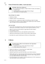 Preview for 8 page of Salvis Smartline AFR1 BI371840 Operating Instructions Manual