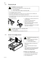 Preview for 28 page of Salvis Smartline AFR1 BI371840 Operating Instructions Manual