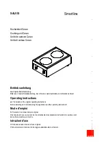 Salvis Smartline AKC1 BI371820 Operating Instructions Manual preview