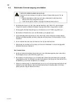 Preview for 14 page of Salvis Smartline AKC1 BI371820 Operating Instructions Manual