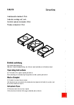 Salvis Smartline AKI0 BI371824 Operating Instructions Manual предпросмотр