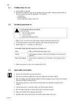 Preview for 28 page of Salvis Smartline AKI0 BI371824 Operating Instructions Manual