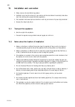 Preview for 26 page of Salvis Smartline ASF1 BI371852 Operating Instructions Manual