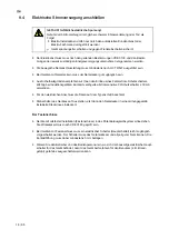 Preview for 16 page of Salvis Smartline BI371806 Operating Instructions Manual
