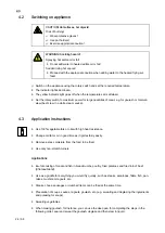 Предварительный просмотр 24 страницы Salvis Smartline BI371806 Operating Instructions Manual