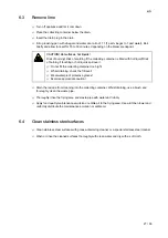 Preview for 27 page of Salvis Smartline BI371806 Operating Instructions Manual