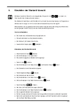 Preview for 25 page of Salvis Vitality Pro SDS 1/1-13 Installation And Operating Instruction