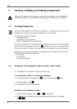 Preview for 52 page of Salvis Vitality Pro SDS 1/1-13 Installation And Operating Instruction